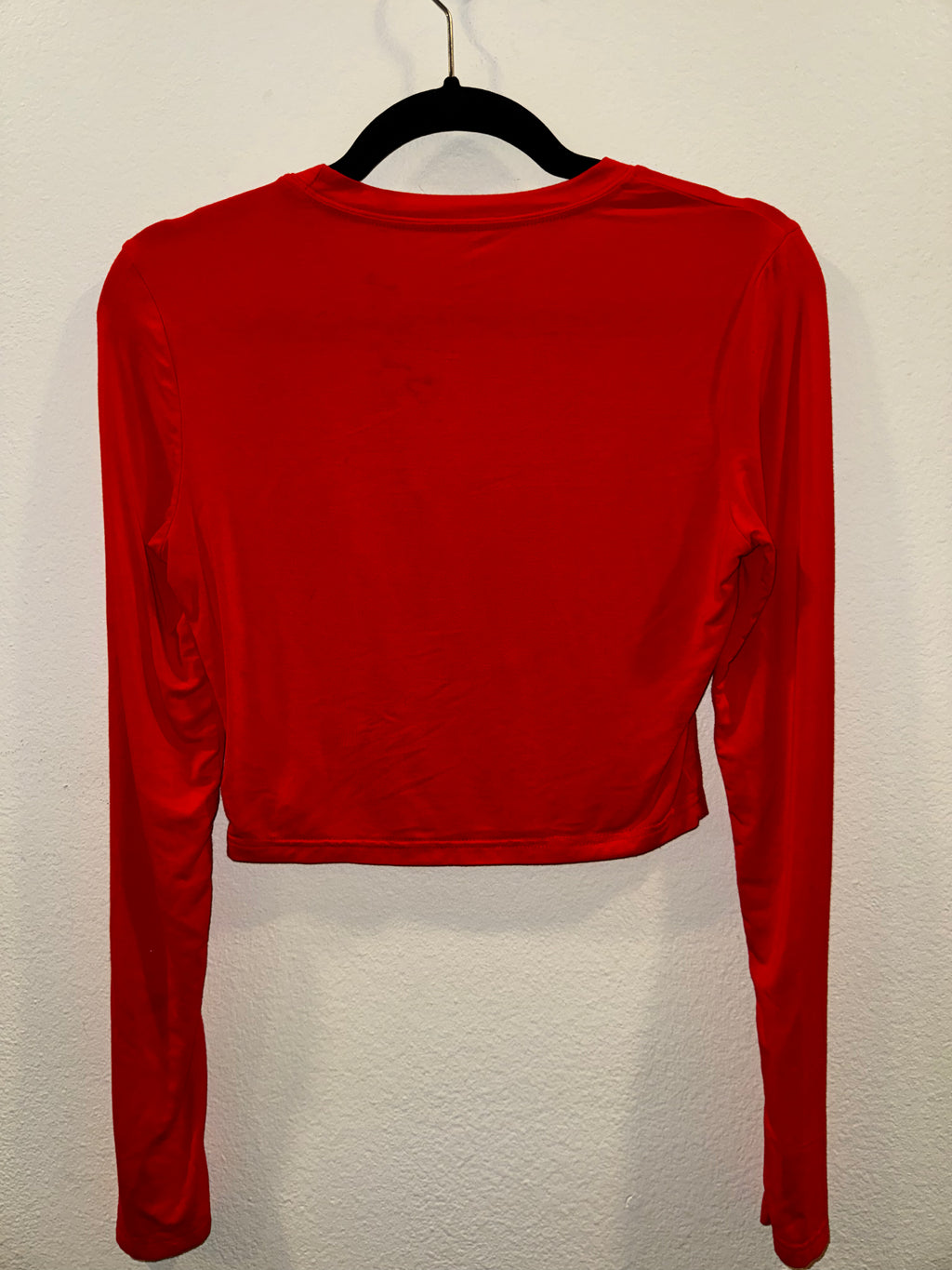 Long-Sleeved Crop Top
