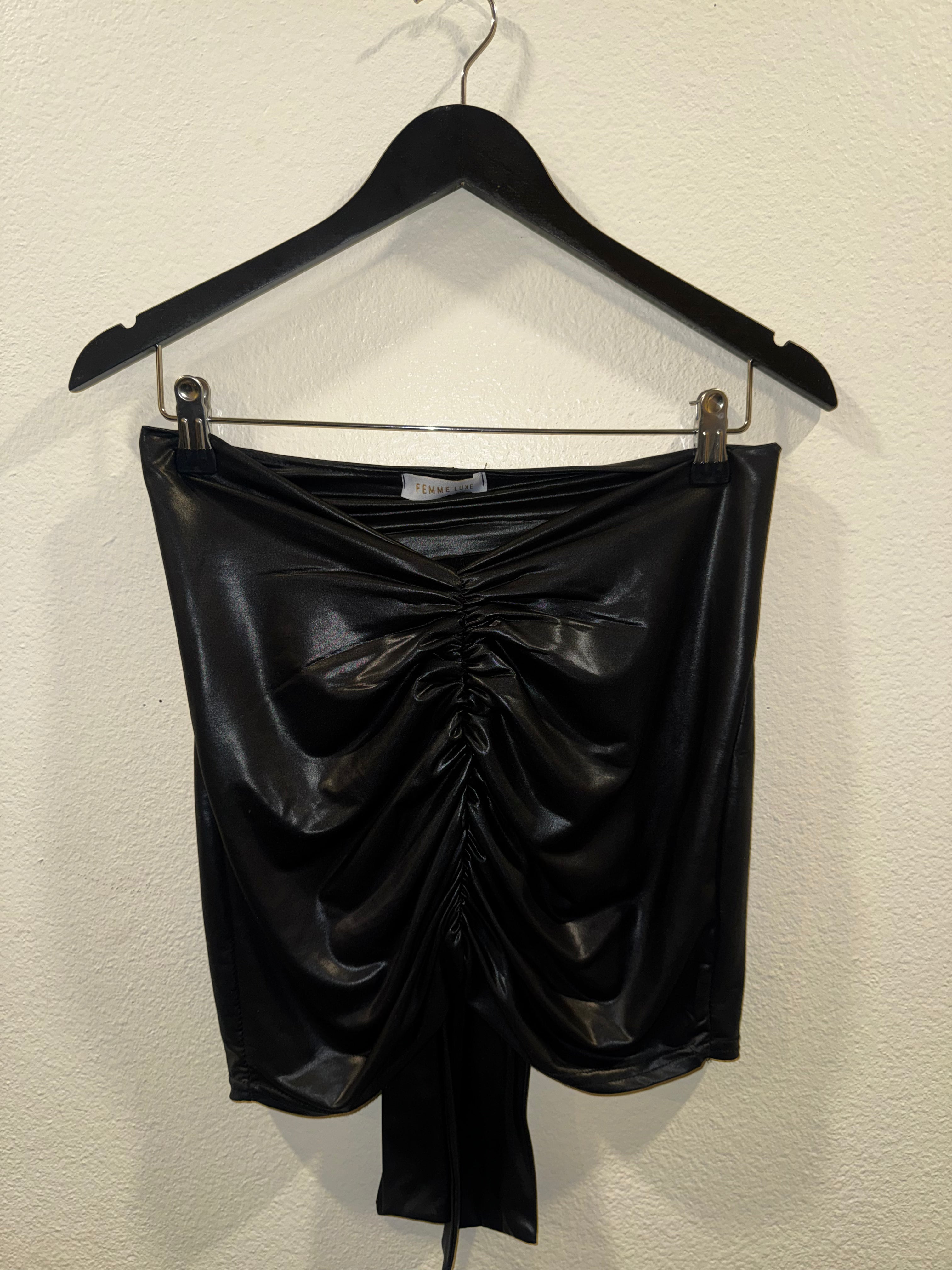 Leather Skirt