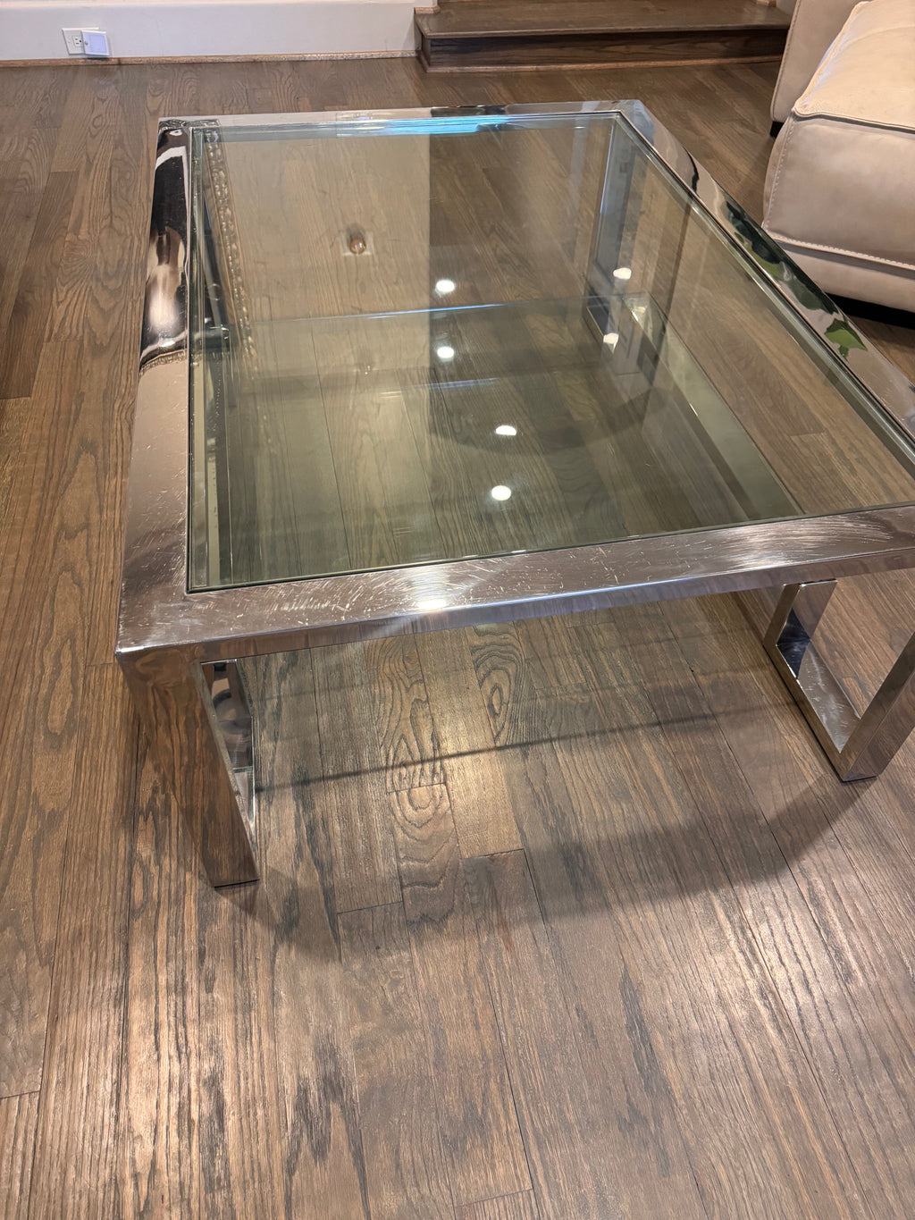 Glass Z-Gallerie Table