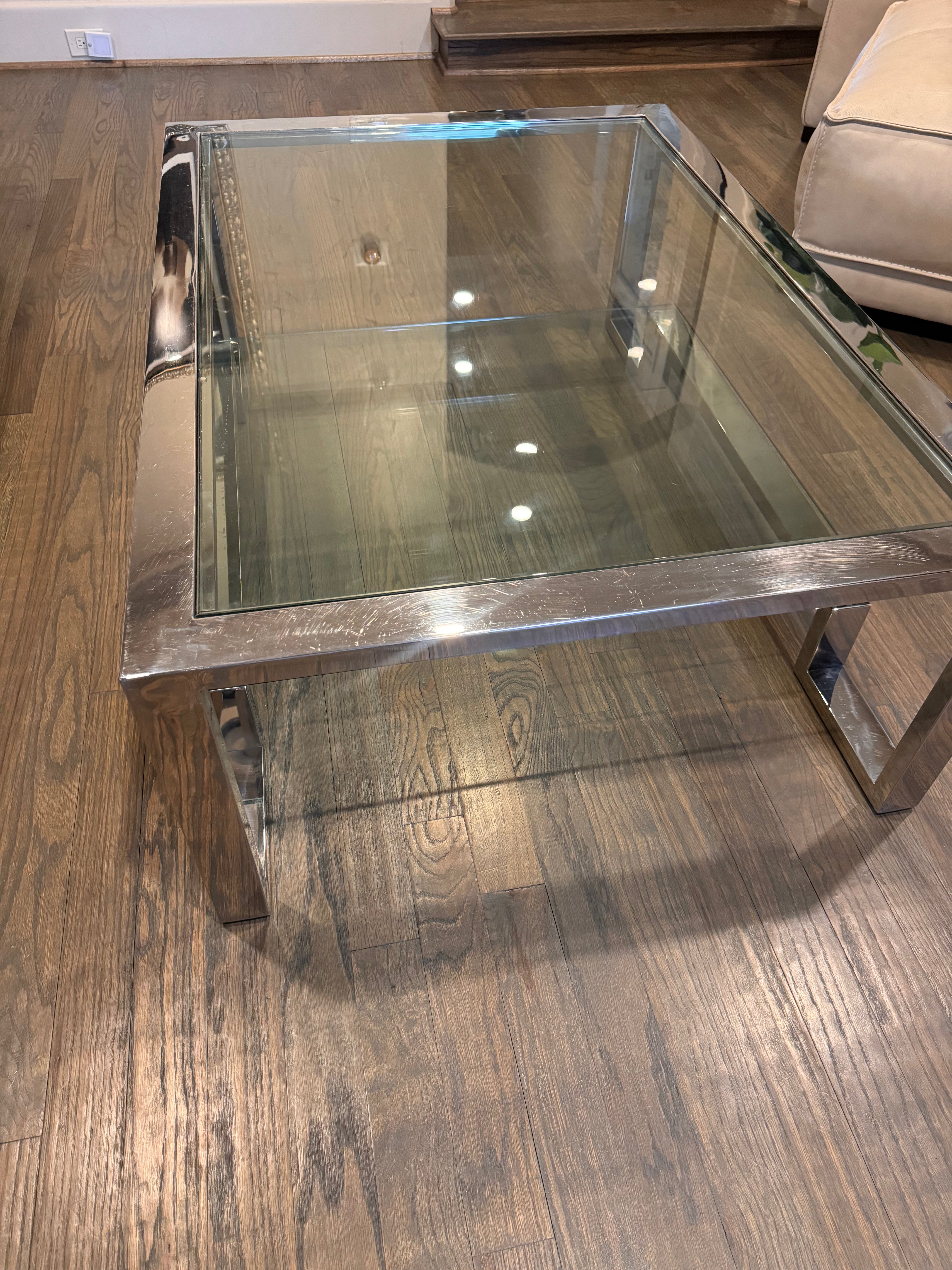 Glass Z-Gallerie Table