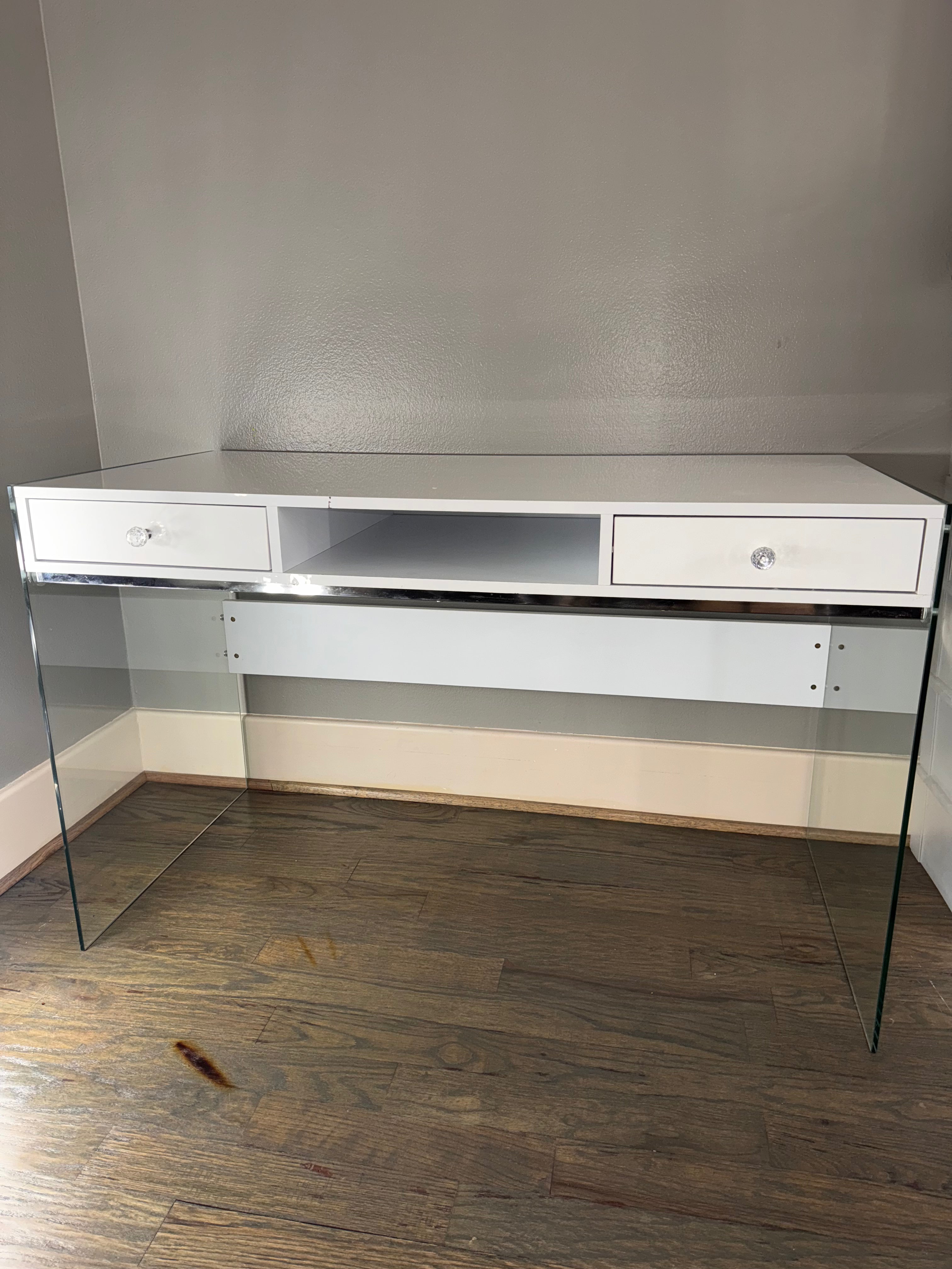 Glass Desk