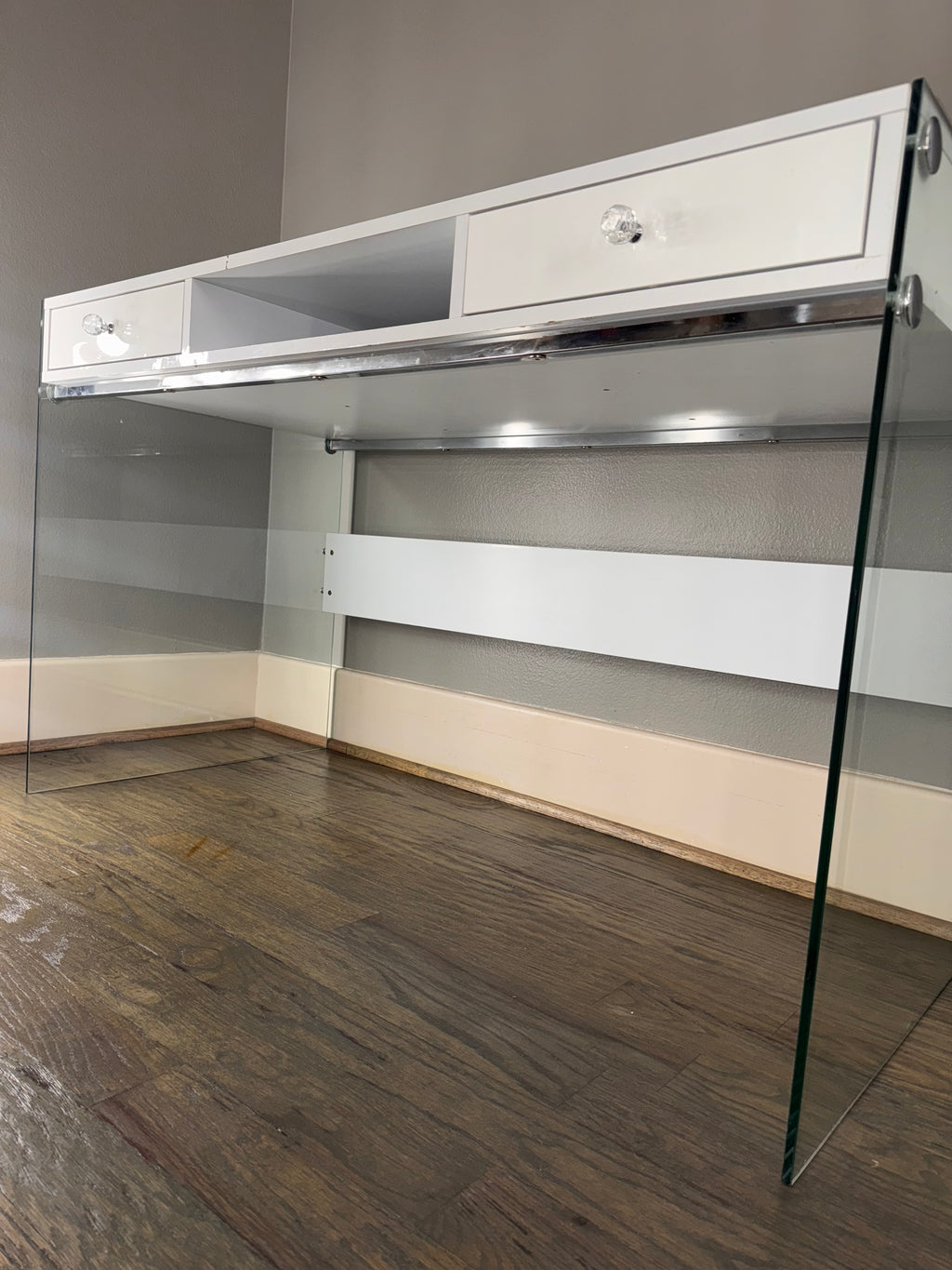 Glass Desk