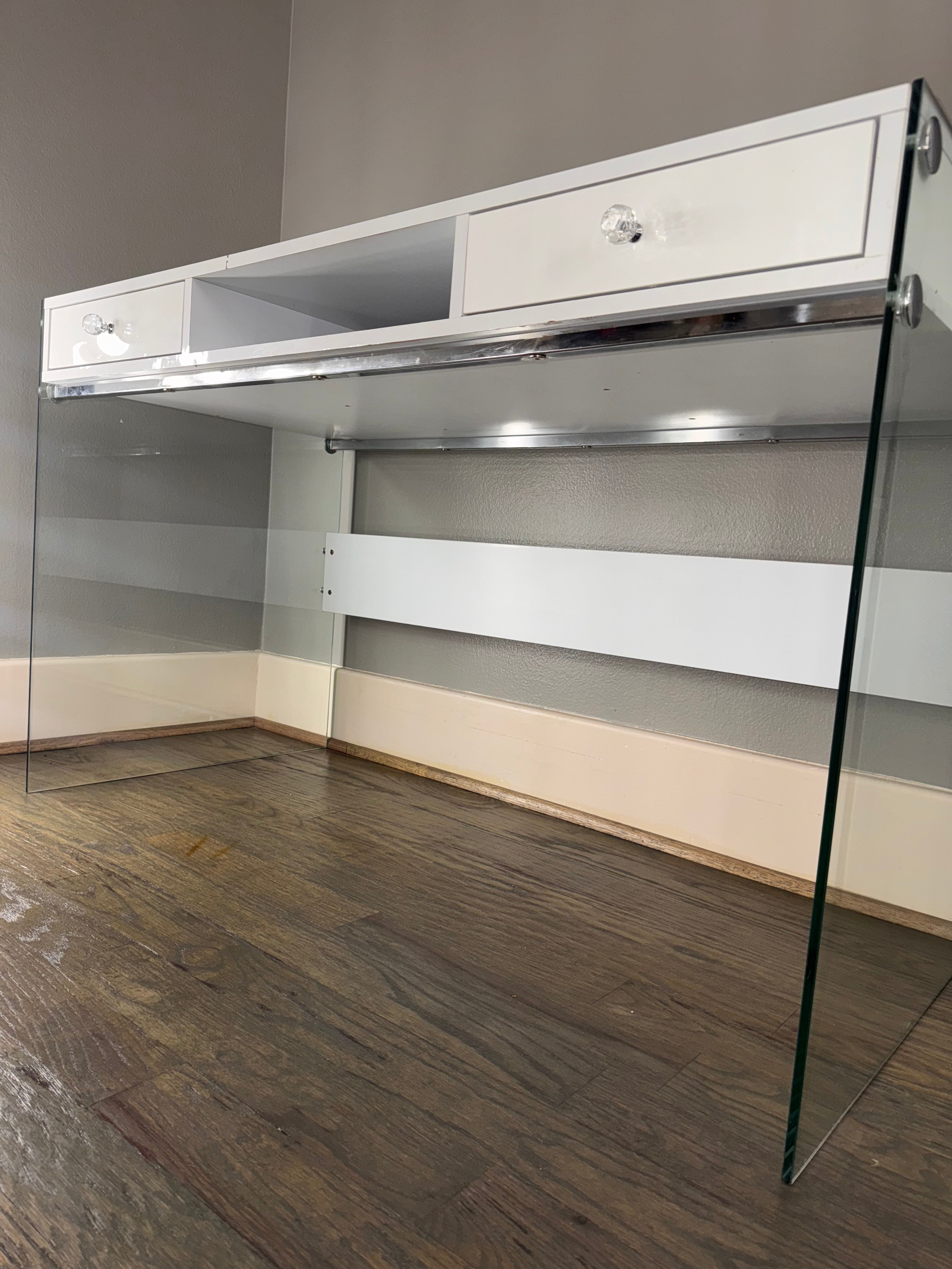 Glass Desk