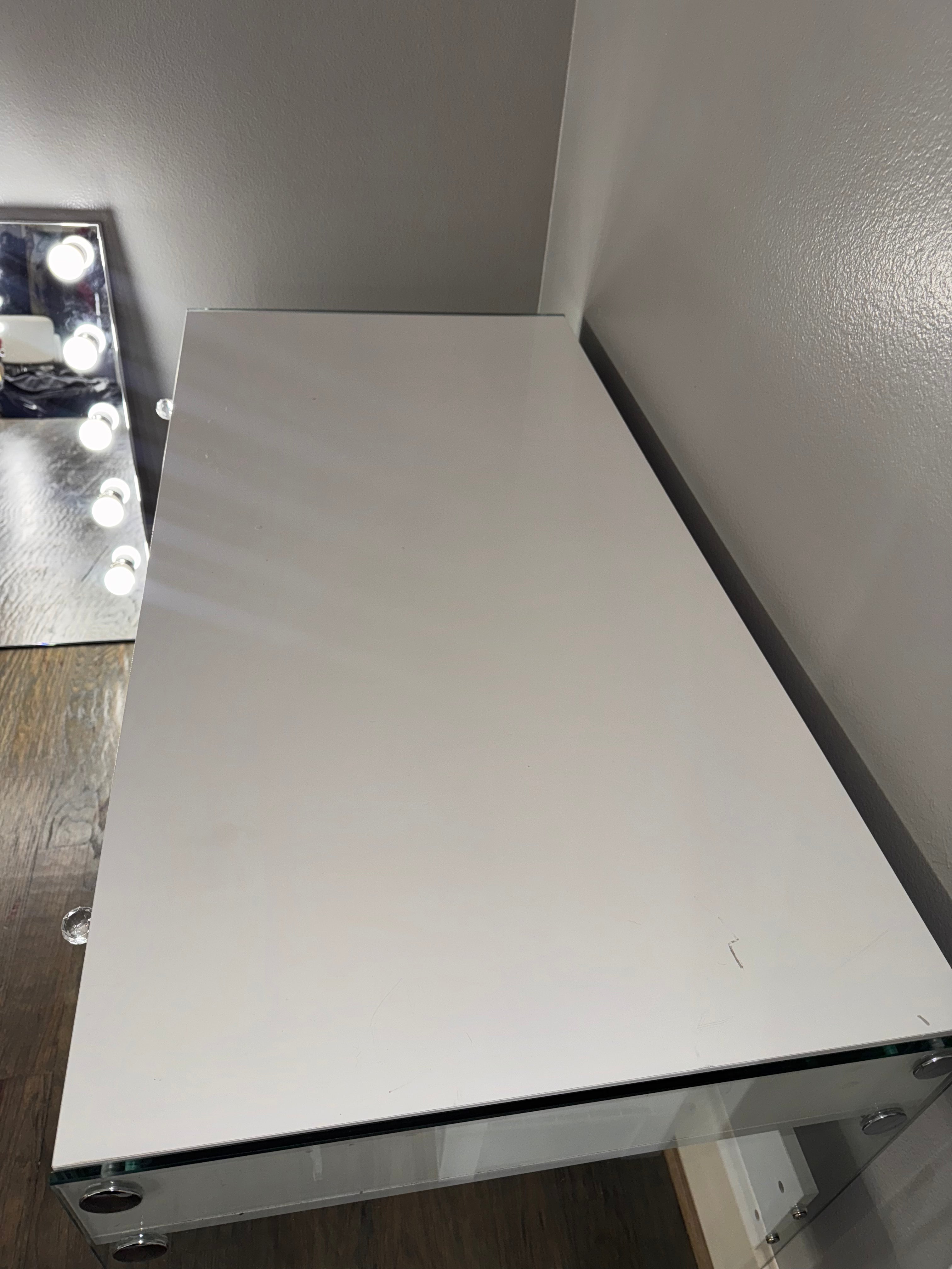 Glass Desk